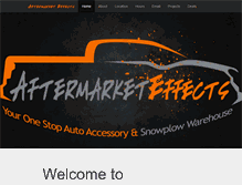 Tablet Screenshot of aftermarketeffects.com